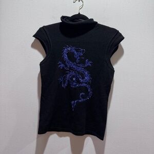 IISLI cashmere dragon shirt